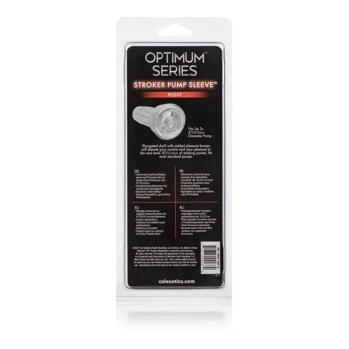 California Exotic Novelties Male Sex Toys Cal Exotics Optimum Series Stroker Pump Sleeve Mouth Elevate Your Pleasure