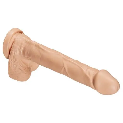 Cloud 9 Novelties Dildos Cloud 9 Working Man 9 inches Light Skin Tone Beige Dildo with Balls Your Tattoo Artist