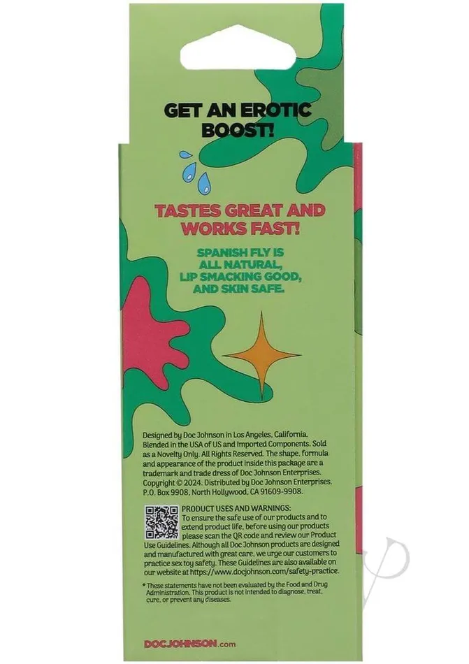 Couples Experience Sensual Bliss with Spanish Fly Sex Drops Watermelon Flavor 1oz Doc Johnson Enterprises Couples Experience Sensual Bliss with Spanish Fly Sex Drops Watermelon Flavor 1oz Doc Johnson Enterprises