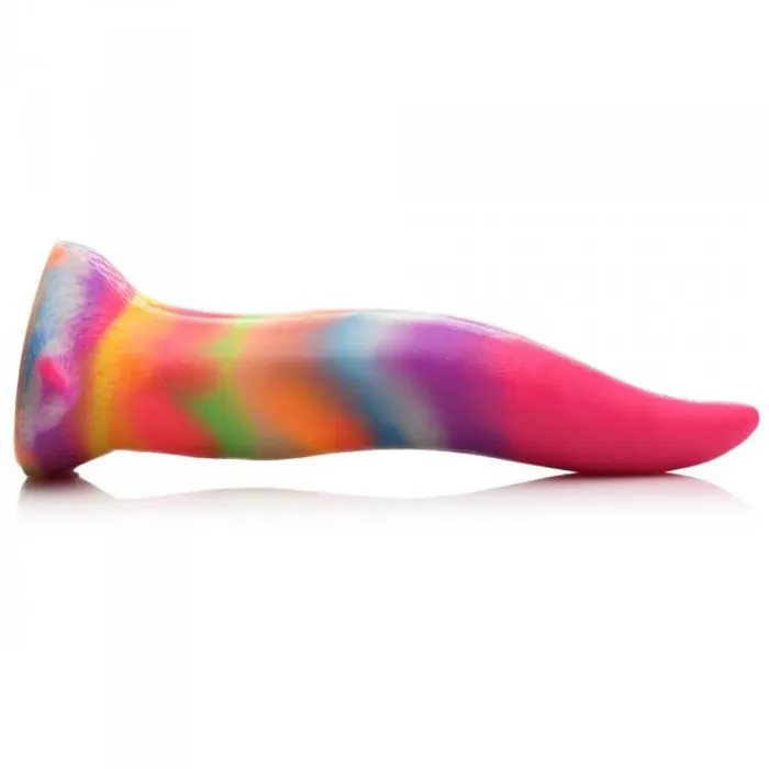 Creature Cocks Unicorn Kiss Glow In The Dark Tongue Silicone Dildo XR Brands Dildos