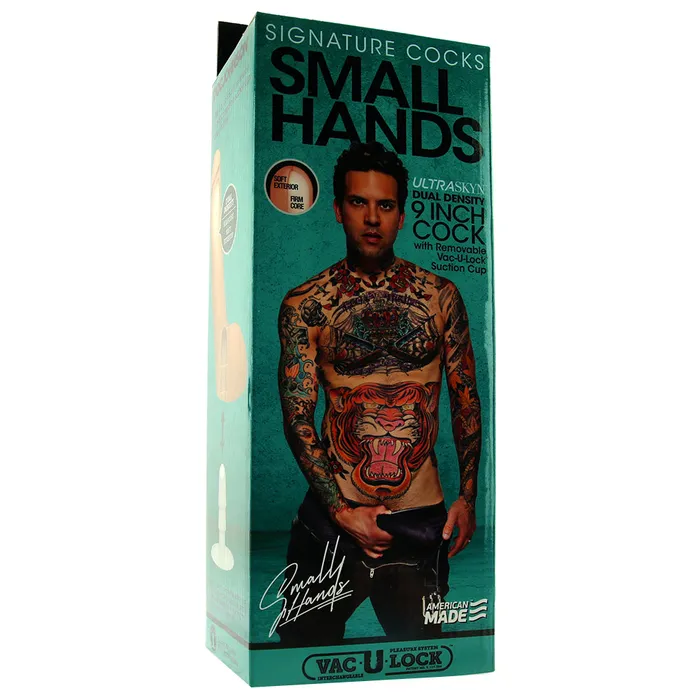 Doc Johnson Dildos Small Hands ULTRASKYN 9 Inch VacULock Cock Doc Johnson Dildos Small Hands ULTRASKYN 9 Inch VacULock Cock