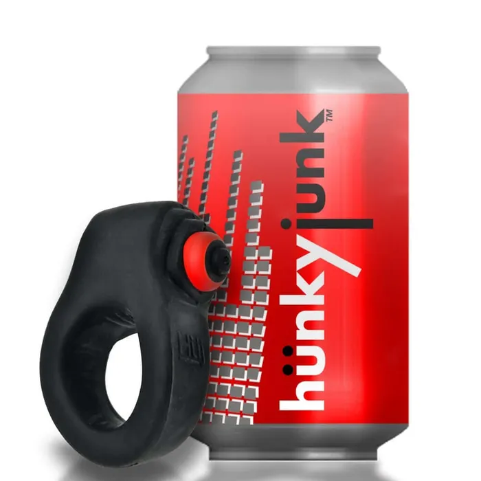 Hunky Junk Revring Tarr Ice vibrating cock ring from Oxballs OXBALLS Couples