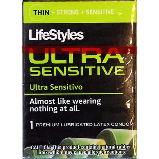 Lifestyles Assorted Singles 40 Piece Jar Ultra Sensitive Pleasure Ribbed Ultra Lube Plus Condoms Paradise Products Female Sex Toys