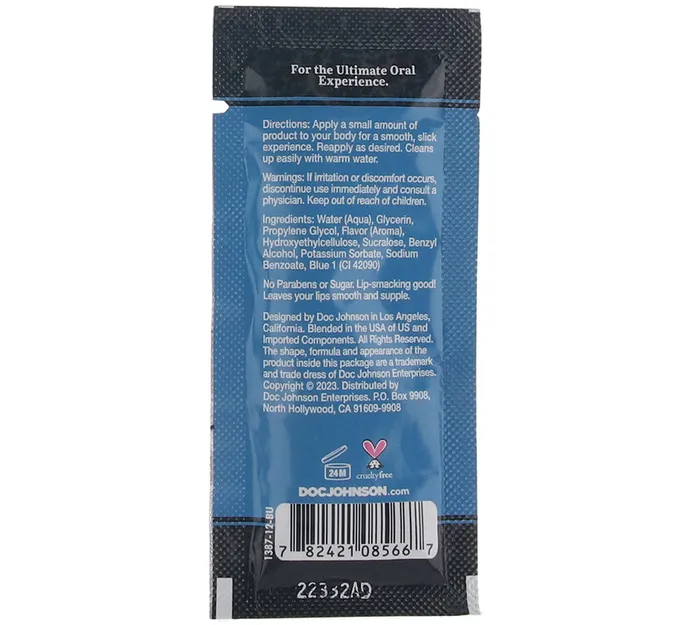 Male Sex Toys GoodHead Slick Head Glide 24oz in Cotton Candy Doc Johnson