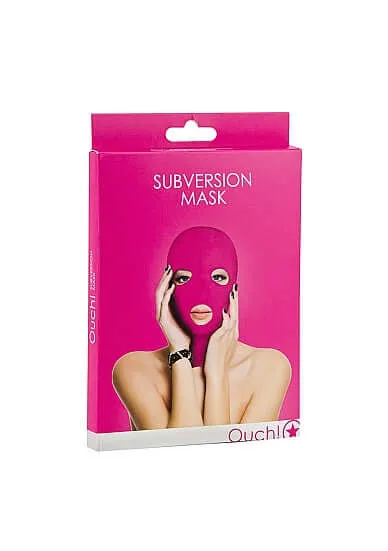 Ouch Subversion Mask Pink SHOTS AMERICA Vibrators