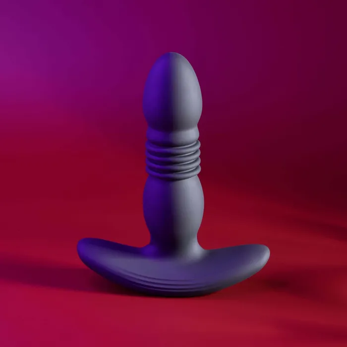 Playboy Trust The Thrust Anal Plug Thrusting Vibrating Butt Plug by Evolved Novelties Evolved Novelties Anal