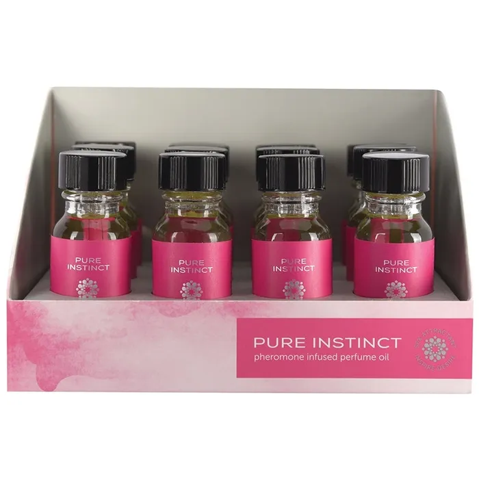 Pure Instinct Pheromone Oil For Her 5oz Display of 12 JELIQUE Couples