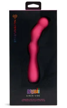 Sensuelle Nubii Siren GSpot Vibrator Customizable Bliss in Pink Nu Sensuelle Vibrators Sensuelle Nubii Siren GSpot Vibrator Customizable Bliss in Pink Nu Sensuelle Vibrators