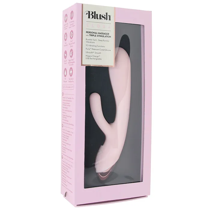 Vibrators Blush Elora Triple Stimulation Rabbit Vibe