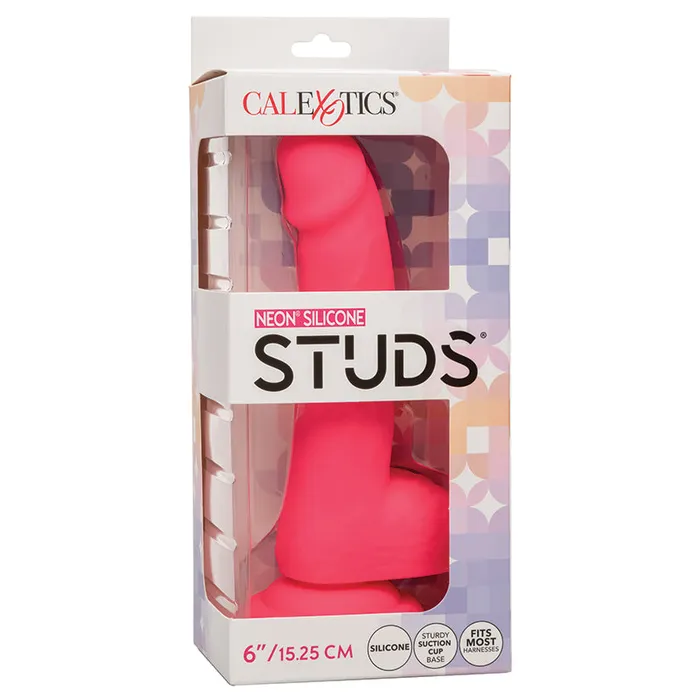 Vibrators CAL EXOTICS Neon Silicone StudsPink 6