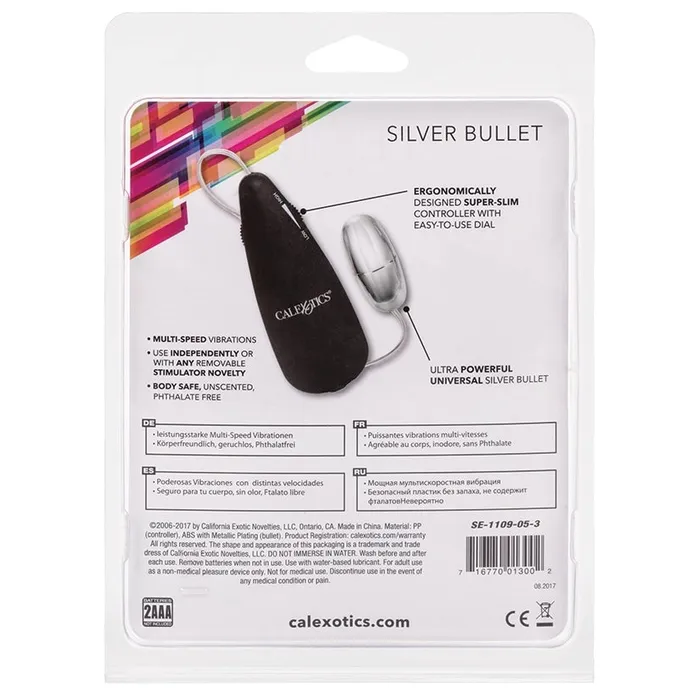 Vibrators Classic Silver BulletSilver CAL EXOTICS