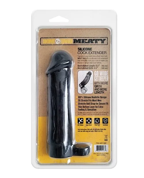 Anal Boneyard Boneyard The Man Sizer 3x Stretch Silicone Extender Black Anal Boneyard Boneyard The Man Sizer 3x Stretch Silicone Extender Black