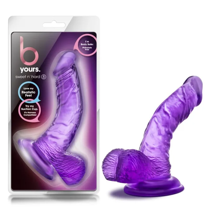 Blush Novelties Vibrators B Yours Sweet n Hard 8 Purple Blush Novelties Vibrators B Yours Sweet n Hard 8 Purple