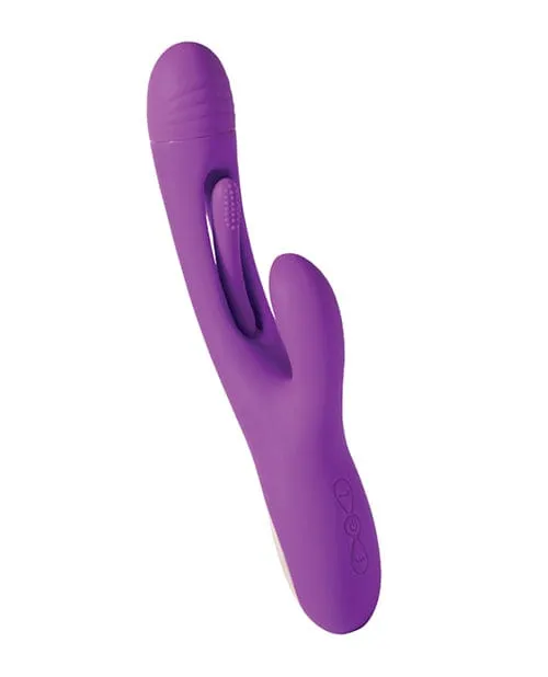 Bora Gspot Tapping Rabbit Vibrator Purple Honey Play Box Vibrators