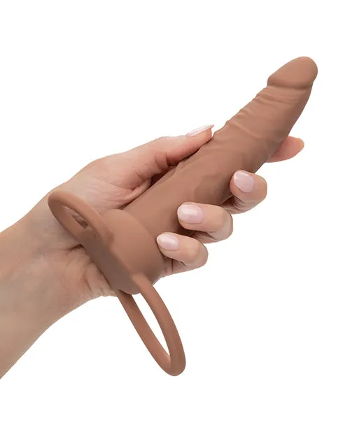 CalExotics Female Sex Toys Performance Maxx Rechargeable Dual Penetrator Brown CalExotics Female Sex Toys Performance Maxx Rechargeable Dual Penetrator Brown