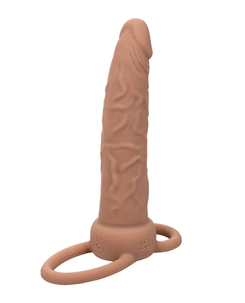 CalExotics Female Sex Toys Performance Maxx Rechargeable Dual Penetrator Brown CalExotics Female Sex Toys Performance Maxx Rechargeable Dual Penetrator Brown