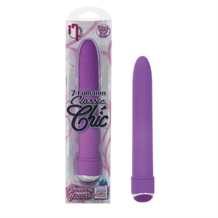 CalExotics Vibrators 7 Function Classic Chic Standard Purple CalExotics Vibrators 7 Function Classic Chic Standard Purple