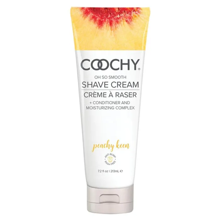 Coochy Oh So Smooth Shave Cream Peachy Keen 72 Fl Oz 213ml Classic Brands Vibrators Coochy Oh So Smooth Shave Cream Peachy Keen 72 Fl Oz 213ml Classic Brands Vibrators