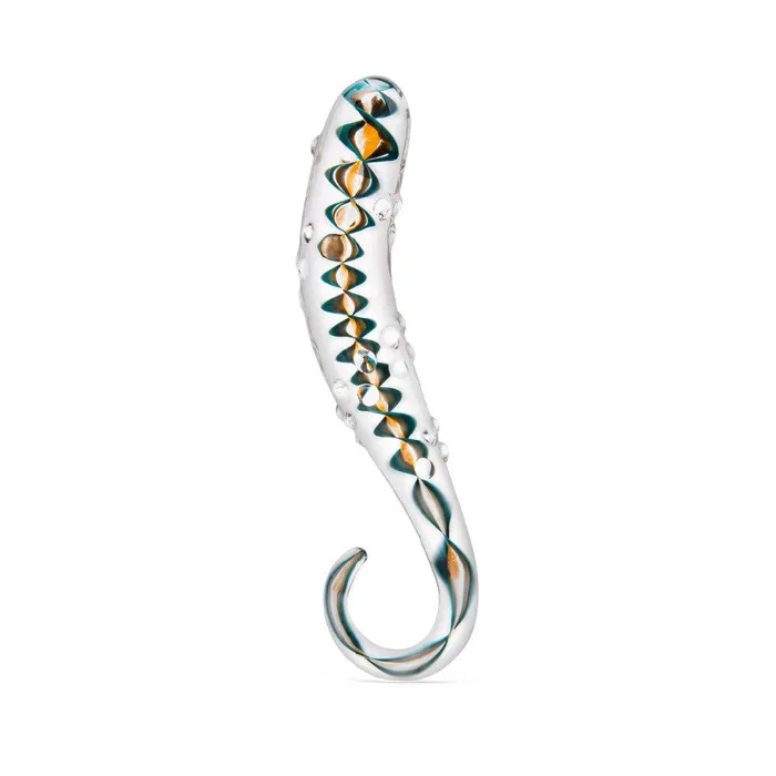 Dildos Gls 725 Candy Swirl Glass Dildo