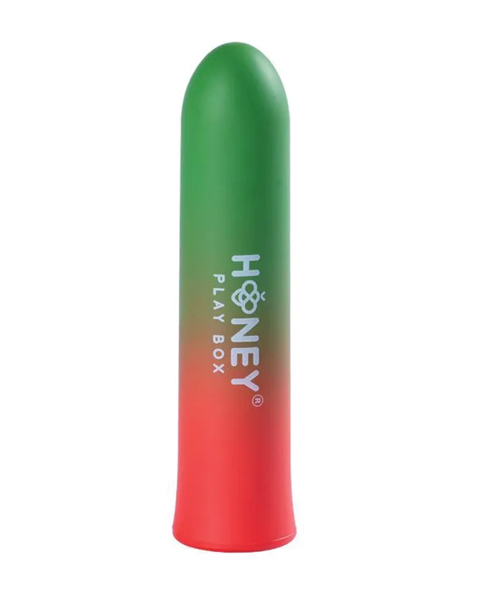 Fantasy Color Gradient Bullet Vibrator Pine Green Honey Play Box Female Sex Toys
