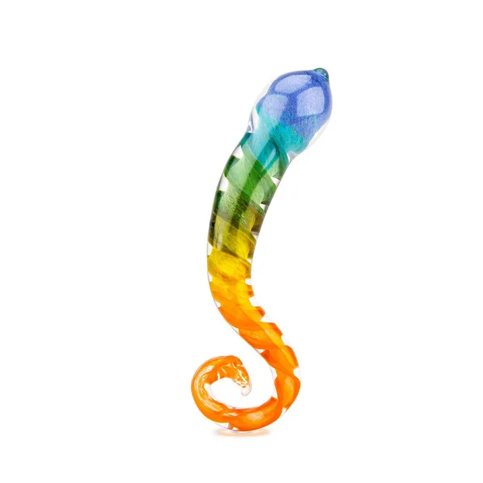 Gls Female Sex Toys Rainbow Spiral GSpot Artisanal Dildo