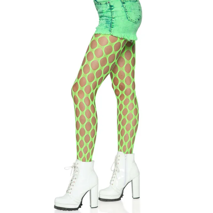 Jumbo Pothole Net Tights Neon Green One Size Green One Size Leg Avenue Teddies And Bodies Jumbo Pothole Net Tights Neon Green One Size Green One Size Leg Avenue Teddies And Bodies