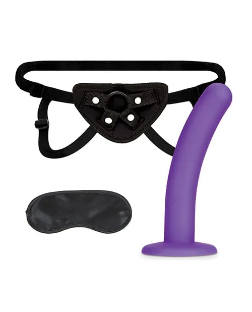 Lux Fetish Female Sex Toys Lux Fetish 5 Inch Dildo with strap On Harness Set Lux Fetish Female Sex Toys Lux Fetish 5 Inch Dildo with strap On Harness Set