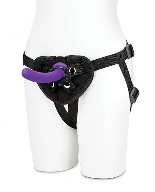 Lux Fetish Female Sex Toys Lux Fetish 5 Inch Dildo with strap On Harness Set Lux Fetish Female Sex Toys Lux Fetish 5 Inch Dildo with strap On Harness Set