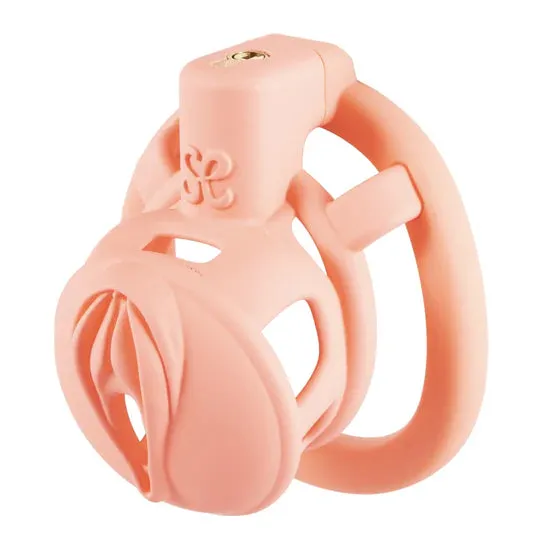 Male Sex Toys LOCKINK Lockink Pink Camouflage Chastity Cage