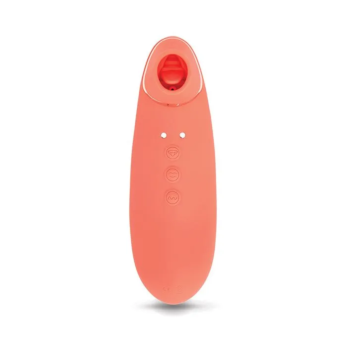 Nu Sensuelle Vibrators Sensuelle Trinitii Tongue Vibe in Coral