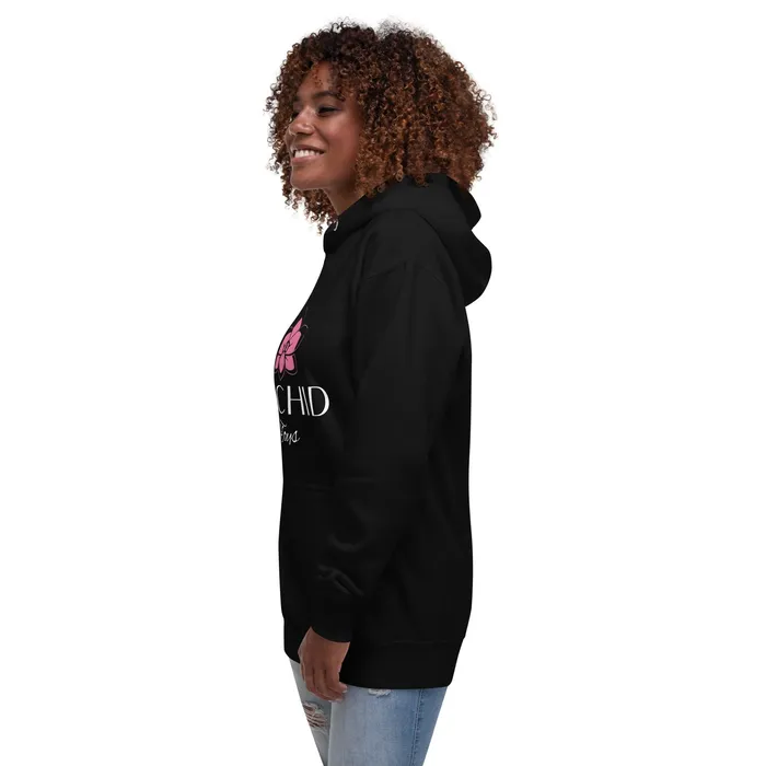 Orchid Toys Unisex Hoodie White Font OrchidToyscom Vibrators