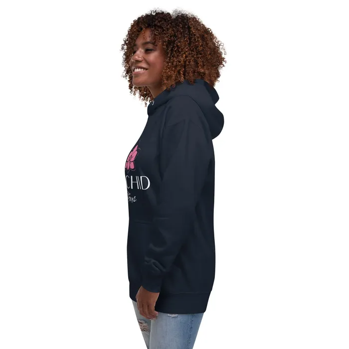 Orchid Toys Unisex Hoodie White Font OrchidToyscom Vibrators
