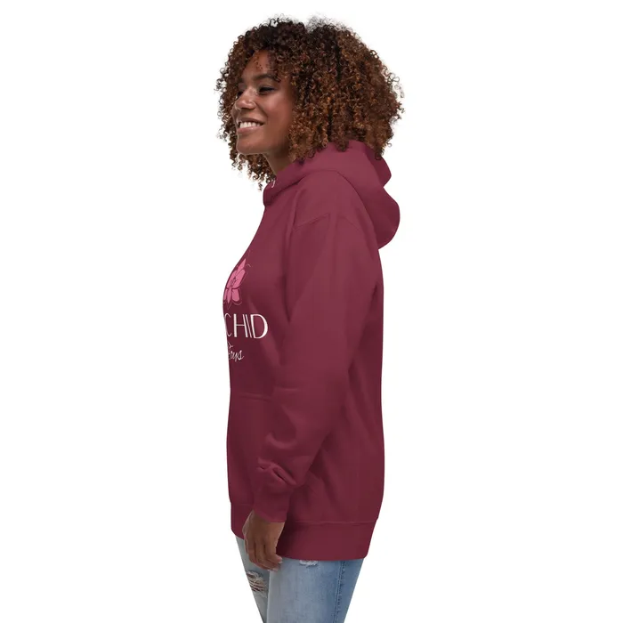 Orchid Toys Unisex Hoodie White Font OrchidToyscom Vibrators