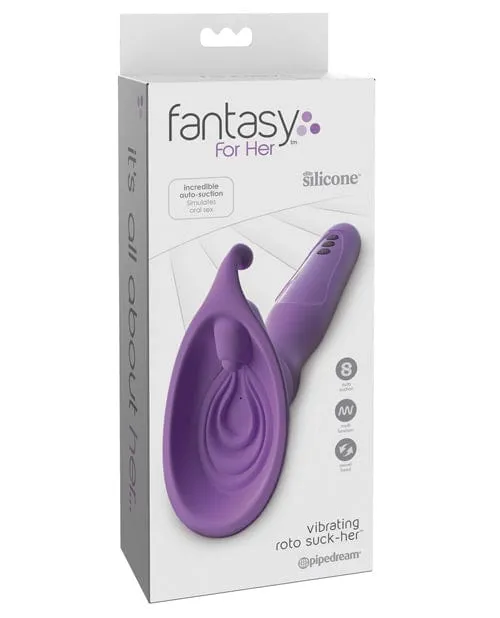 Pipedream Products Female Sex Toys Fantasy For Her Vibrating Roto Suckher