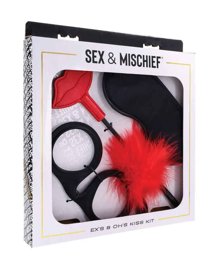 Sex Mischief Anal Sex Mischief Exs Ohs Kiss Kit RedBlack