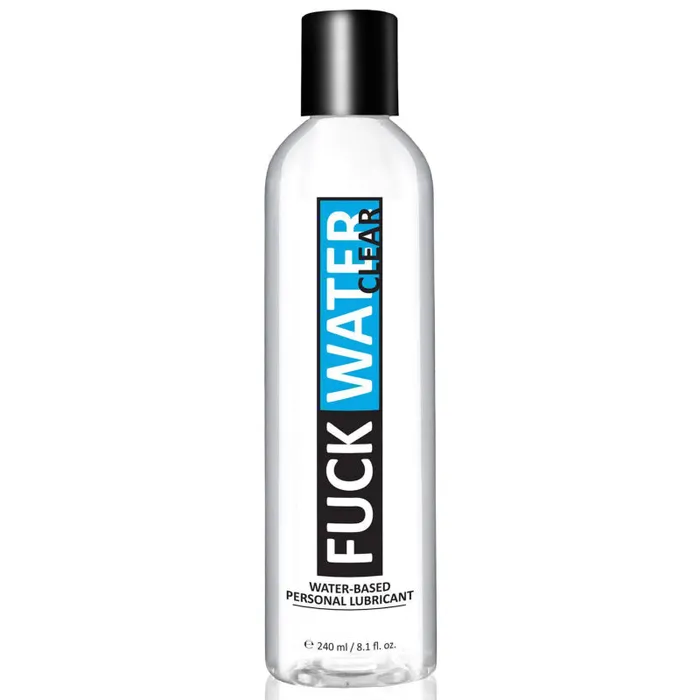 Sexual Health Wellbeing Fuck Water Fuck Water Clear 81oz Water Based Lubricant Sexual Health Wellbeing Fuck Water Fuck Water Clear 81oz Water Based Lubricant