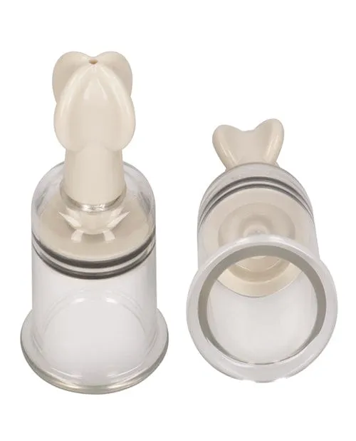 Shots America Anal Shots Pumped Nipple Suction Set Medium Clear Shots America Anal Shots Pumped Nipple Suction Set Medium Clear
