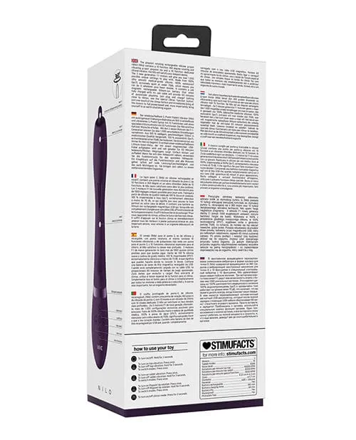 Shots Vive Nilo Pinpoint Rotating GSpot Rabbit Purple Shots America Vibrators Shots Vive Nilo Pinpoint Rotating GSpot Rabbit Purple Shots America Vibrators