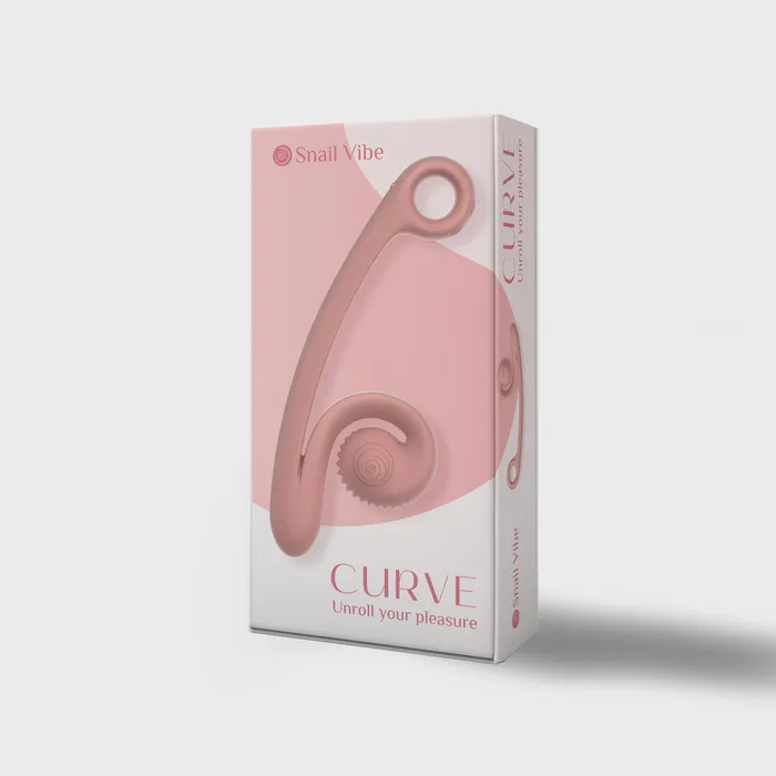 Snail Vibe Snail Vibe Curve Peach Vibrators