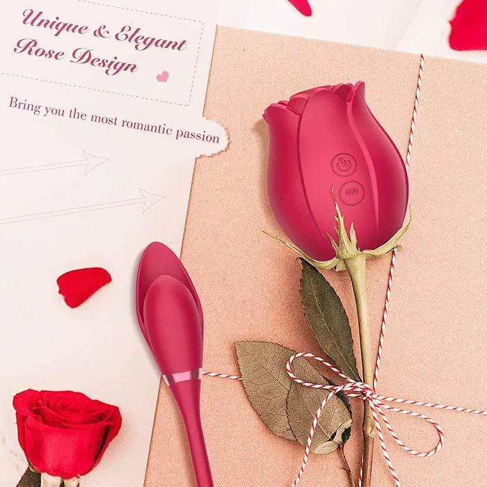 TouchHoney Vibrators Rose Toy Dildo Thrusting Vibrator for Women Egg Clitoris Sucker Stimulator TouchHoney Vibrators Rose Toy Dildo Thrusting Vibrator for Women Egg Clitoris Sucker Stimulator