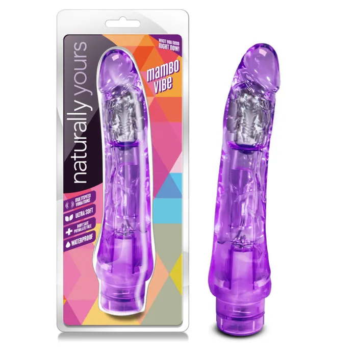 Vibrators Blush Novelties Naturally Yours Mambo Vibe Purple Vibrators Blush Novelties Naturally Yours Mambo Vibe Purple