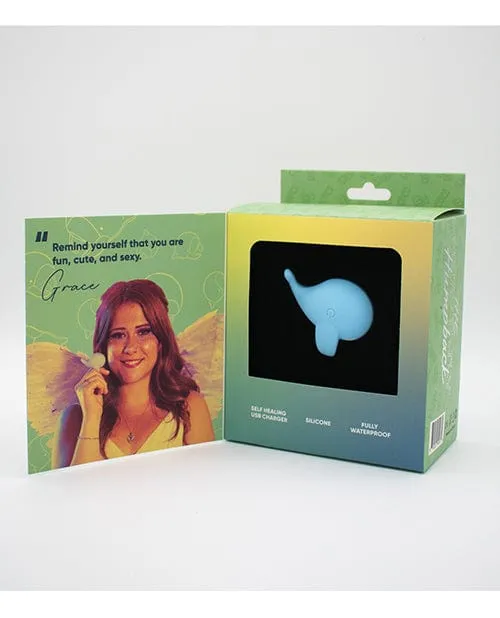 Vibrators Natalies Toy Box Natalies Toy Box Heavenly Humpback Finger Vibe Blue