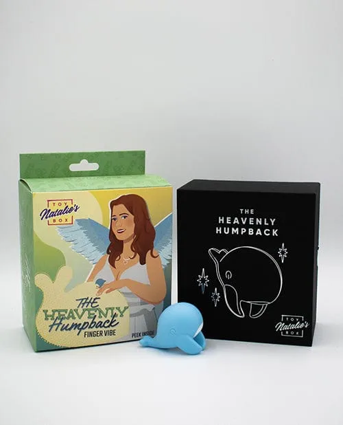 Vibrators Natalies Toy Box Natalies Toy Box Heavenly Humpback Finger Vibe Blue
