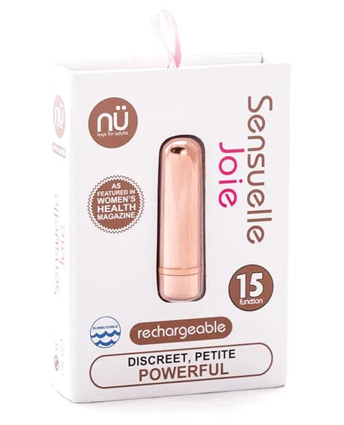 Vibrators Nu Sensuelle Nu Sensuelle Joie Bullet In Gift Box 15 Function Rose Gold Vibrators Nu Sensuelle Nu Sensuelle Joie Bullet In Gift Box 15 Function Rose Gold