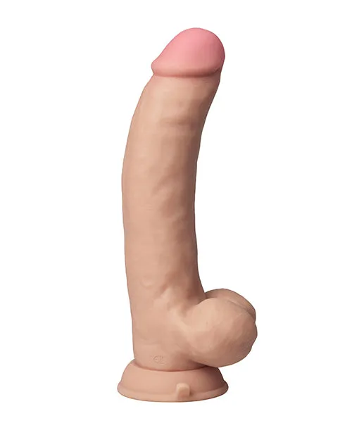 Vvole Shaft Flexskin Liquid Silicone 95 Vibrating Curved Dong with Balls Pine Female Sex Toys Vvole Shaft Flexskin Liquid Silicone 95 Vibrating Curved Dong with Balls Pine Female Sex Toys
