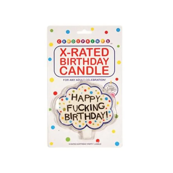 XRated Birthday Candle Little Genie Vibrators