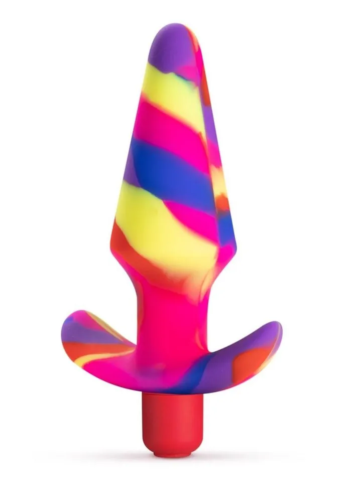 Avant Free Spirit Scarlet Silicone Vibrating Anal Plug Avant Male Sex Toys