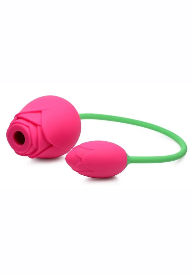 Bloomgasm Inmi Bloomgasm Rose Duet 15x Silicone Rechargeable Vibrating and Sucking Clit Stimulator Male Sex Toys Bloomgasm Inmi Bloomgasm Rose Duet 15x Silicone Rechargeable Vibrating and Sucking Clit Stimulator Male Sex Toys
