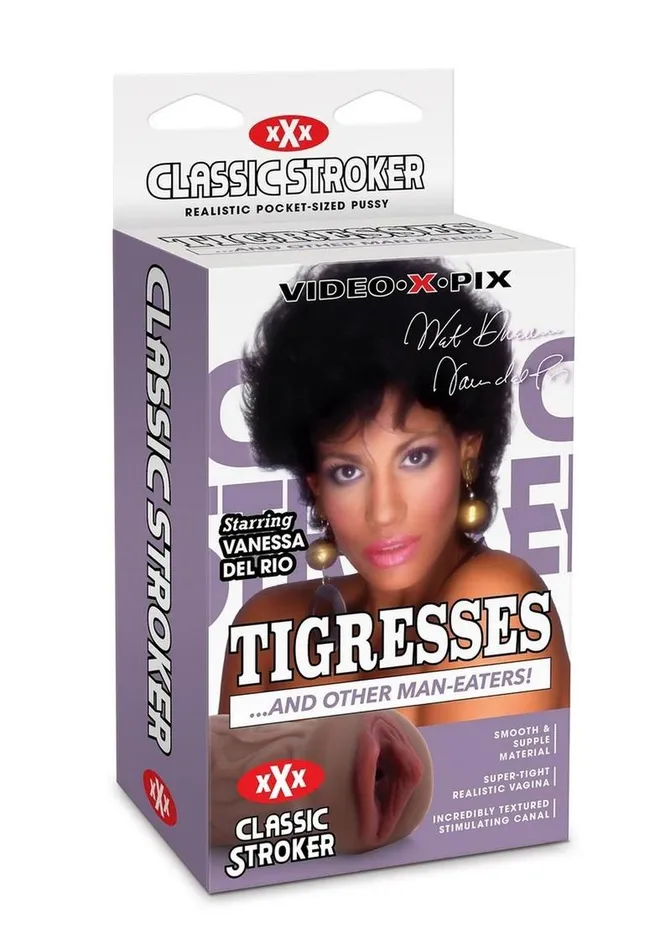 Classic Stroker Male Sex Toys Classic Vanessa Del Rio Pussy Stroker