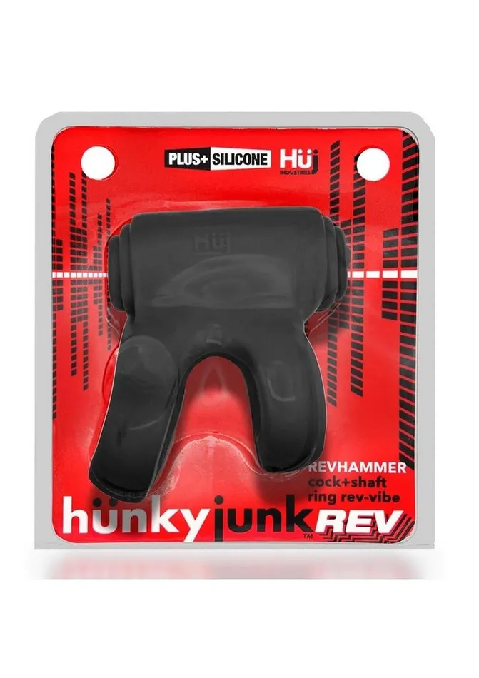 Couples Hunkyjunk Revhammer Reverb Shaft Vibrating Cock Ring